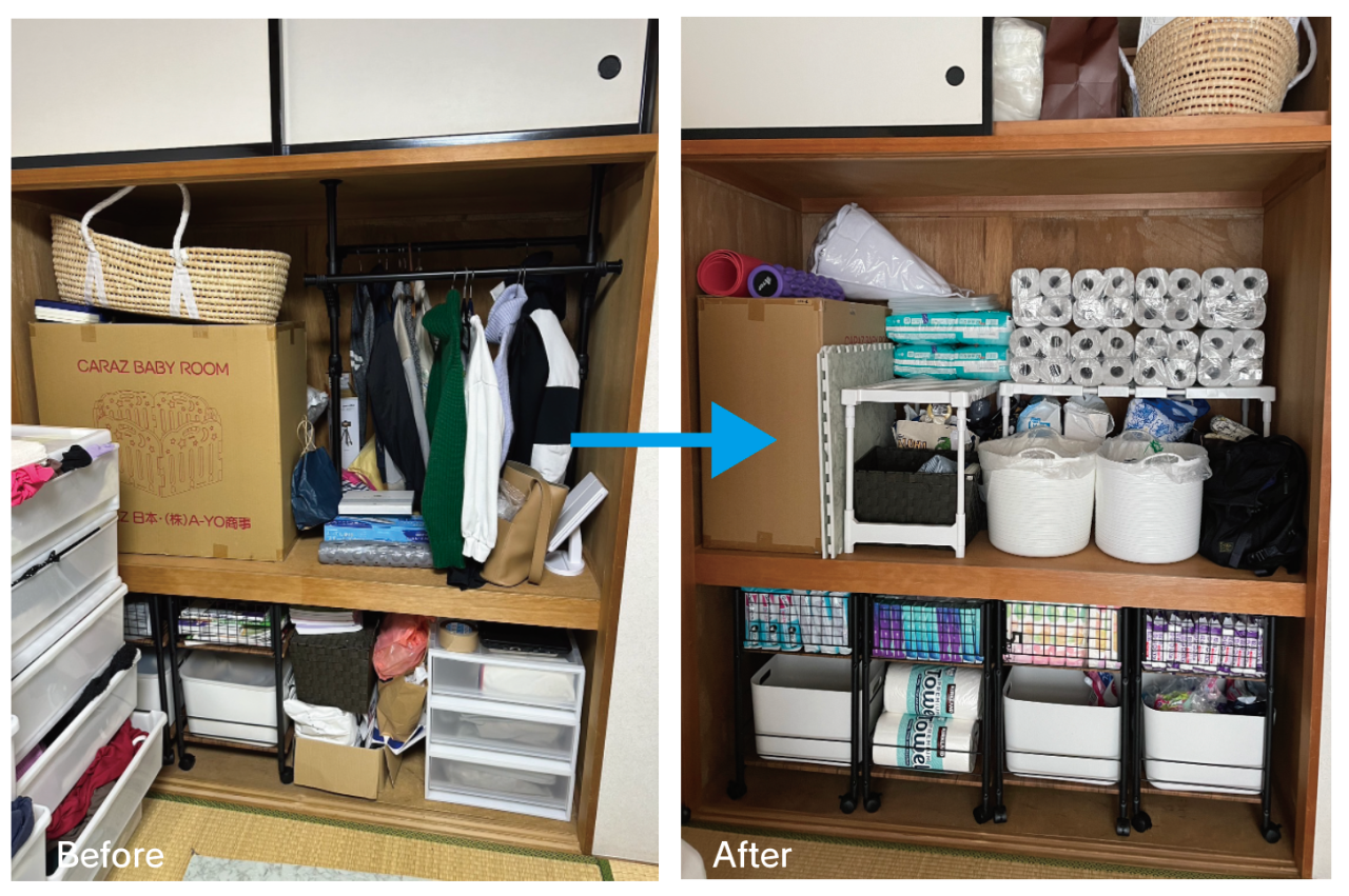 整理収納アドバイザーが提案する動線を考えたお部屋作り | 事例 | 沼津市の片付けならエスミックス